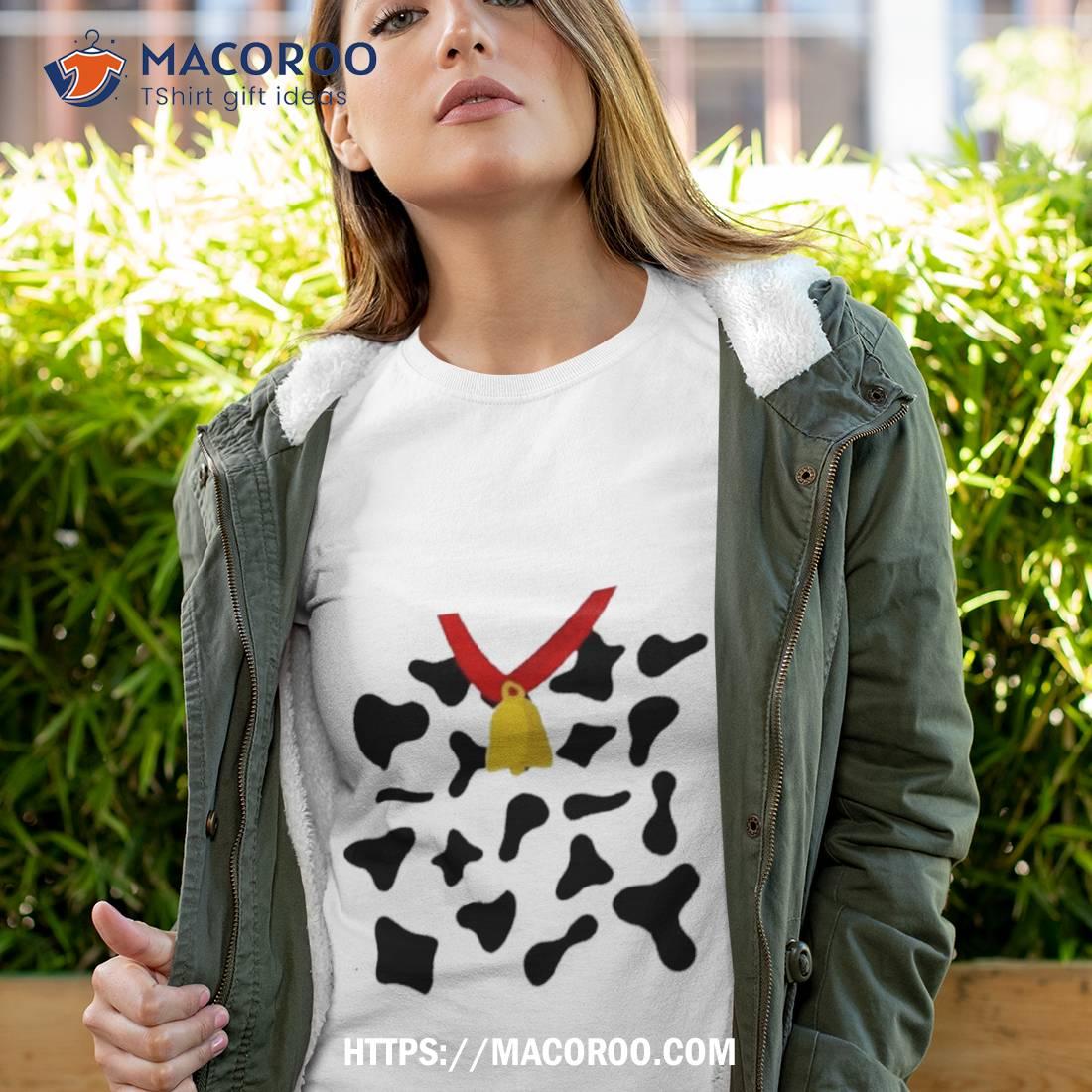 Cow Print Pattern Animal Halloween Costume Idea Tshirt Cow Print Pattern Animal Halloween Costume Idea Tshirt