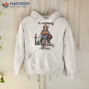 cowboy jesus svg funny christian western cowboy shirt hoodie