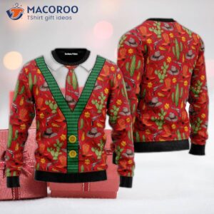 Cowboy-style Ugly Christmas Sweater