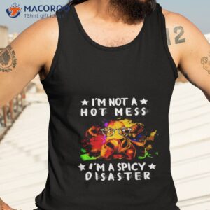 cows not a hot mess im a spicy disaster shirt tank top 3