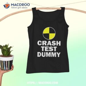 crash test dummy last minute costume funny halloween shirt gifts for halloween lovers tank top