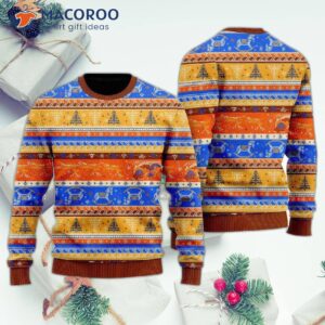 Crazy Light-up Christmas Pattern Ugly Sweater