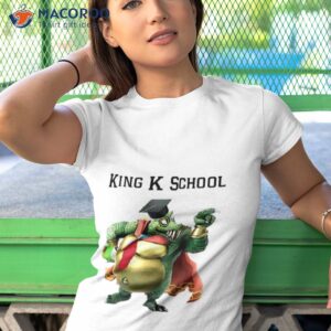 crocodiles king k school shirt tshirt 1