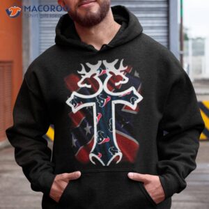 cross houston texans rebel flag shirt hoodie