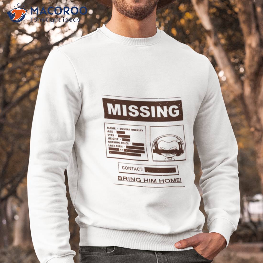 Crowdmade Missing Find Squert Buckley Shirt Crowdmade Missing Find Squert Buckley Shirt