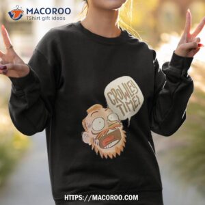 crowley time shirt sweatshirt 2