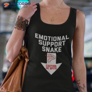 Crude Humor Inappropriate Emotional Support Snake Halloween Shirt