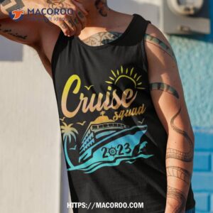 cruise squad 2023 making memories together family vacation shirt tank top 1