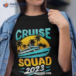 Cruise Squad 2023 Matching Family Vacation Cruising Group Shirt