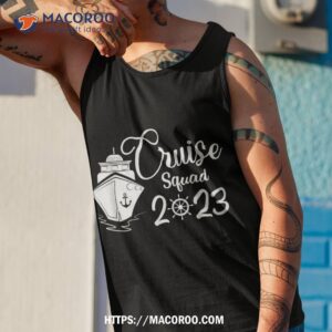 cruise squad 2023 summer vacation matching family group shirt tank top 1