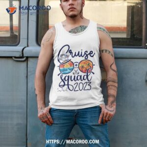 cruise squad 2023 vacation matching family gifts group squad shirt tank top 2