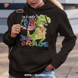 crush 3rd grade dinosaur back to school class of 2033 boy shirt hoodie 3