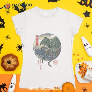 cthulhu ukiyo e shirt tshirt 1