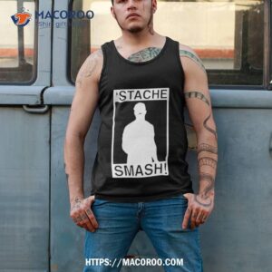 cubs stache smash shirt tank top 2