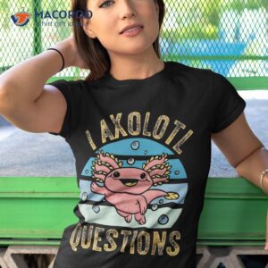 cute axolotl alotl joke retro vintage funny shirt tshirt 1 1