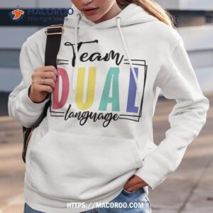 cute back to school squad team dual language teachers shirt hoodie 3