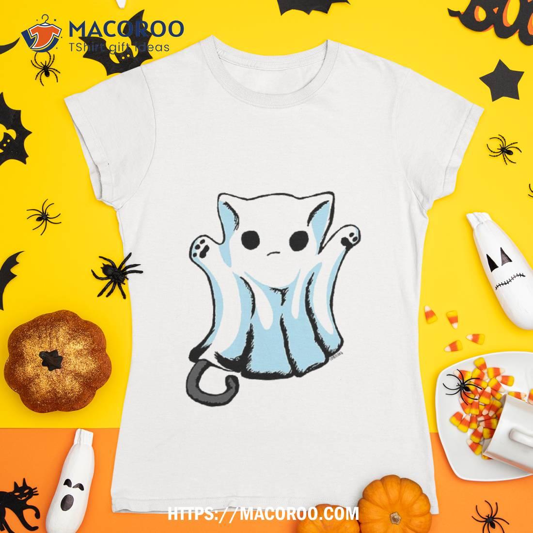 Cute Boo Ghost Cat Halloween Shirt Cute Boo Ghost Cat Halloween Shirt