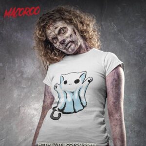 Cute Boo Ghost Cat Halloween Shirt Cute Boo Ghost Cat Halloween Shirt