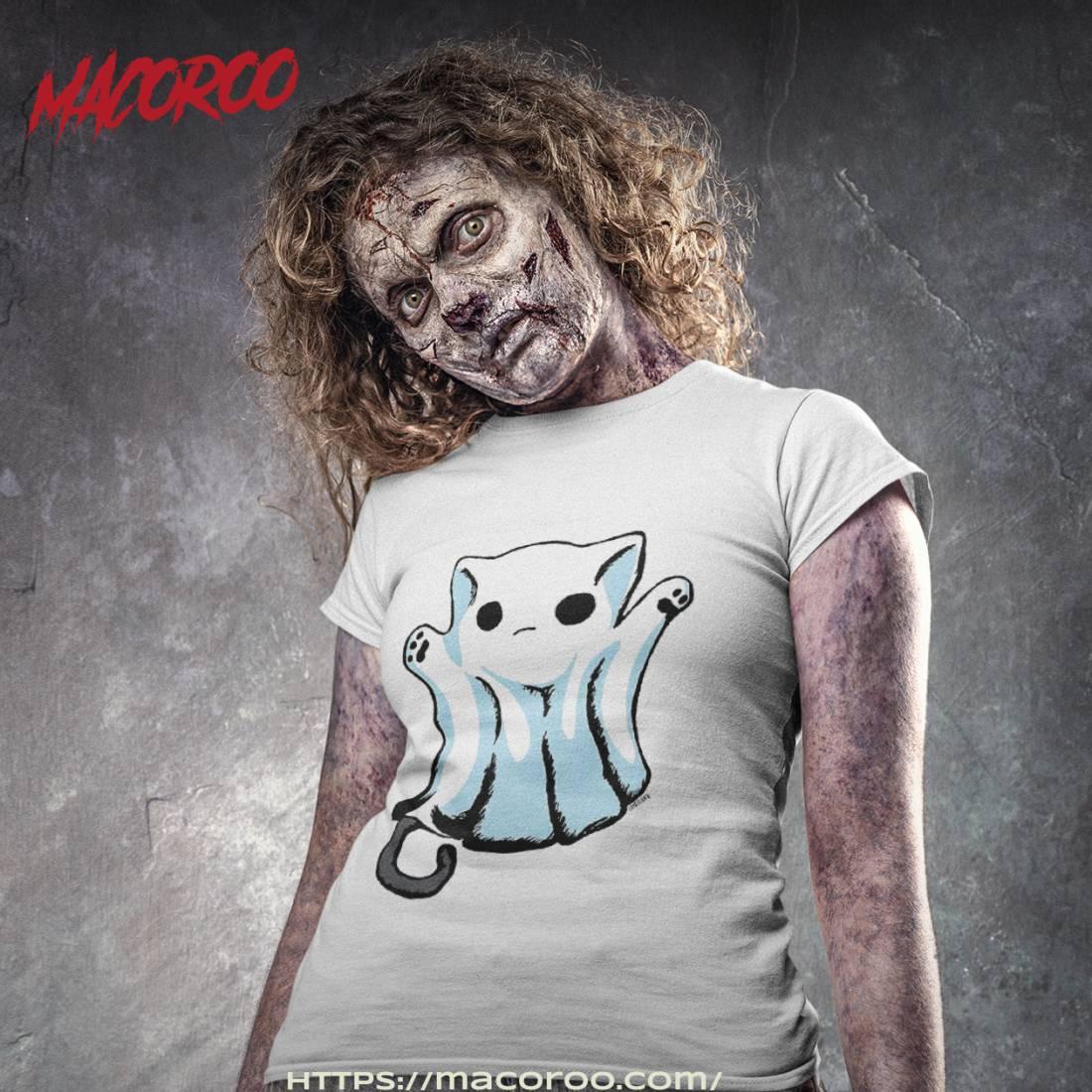 Cute Boo Ghost Cat Halloween Shirt Cute Boo Ghost Cat Halloween Shirt