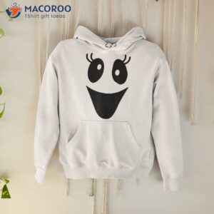 Cute Female Ghost Face Outfit For Halloween Costumes Shirt