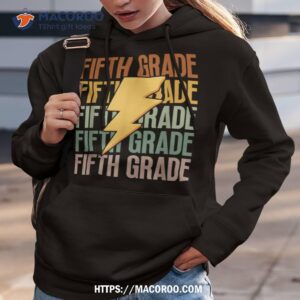 cute fifth grade vibes 5th grade team first day of school shirt hoodie 3