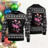 Cute Flamingo Ugly Christmas Sweater