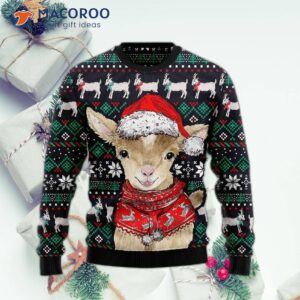 Cute Goat Ugly Christmas Sweater