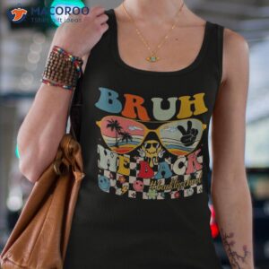 cute groovy bruh we back teachers kids funny to school shirt tank top 4