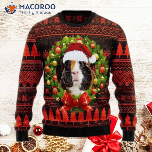 Cute Guinea Pig Ugly Christmas Sweater