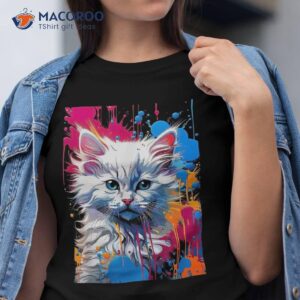 Cute Kitten Colorful Cat Shirt