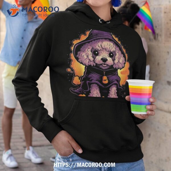 Cute Poodle Halloween Standard Dog Lovers Boys Girls Shirt, Halloween Gift Shop