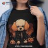 Cute Poodle Halloween Standard Dog Lovers Boys Girls Shirt, Halloween Party Gifts