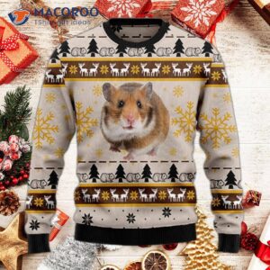 “cute Ugly Hamster Christmas Sweater”