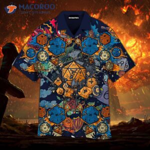 D&d (dungeons & Dragons) Dice World Hawaiian Shirts