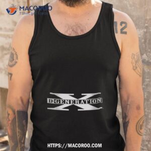 d generation x 500 level logo shirt tank top