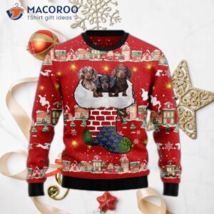 Dachshund Light-up Ugly Christmas Sweater