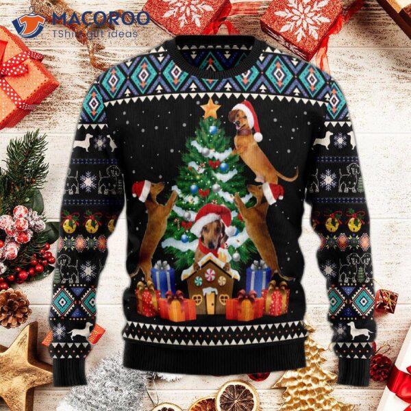 Dachshunds’ Group Ugly Christmas Sweater
