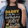 Daddy Of The Birthday Boy Wild Zoo Theme Safari Jungle Shirt