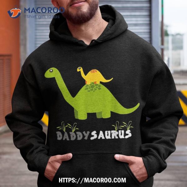 Daddysaurus Shirt Funny Father Dinosaur Daddy Saurus