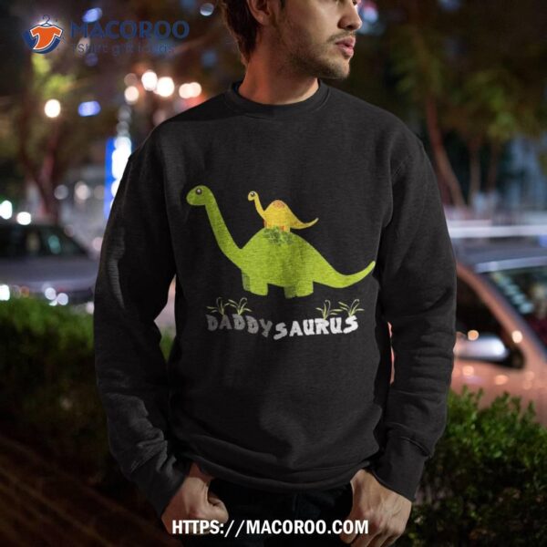 Daddysaurus Shirt Funny Father Dinosaur Daddy Saurus