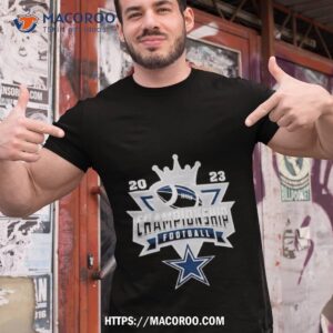 Dallas Cowboys Football Nfl 2023 Championship Crown Logo Shirt