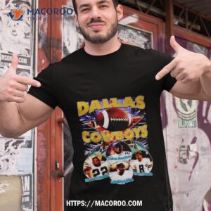 dallas cowboys legend deion sanders emmitt smith michael irvin troy aikman shirt tshirt 1