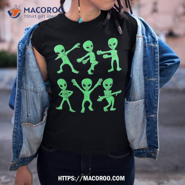 Dancing Aliens Dance Challenge Boys Girls Kids Halloween Shirt, Halloween Gifts For Kids