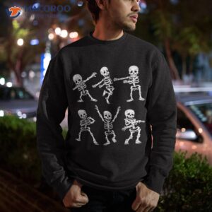 dancing skeletons dance challenge boys girl kids halloween shirt sweatshirt