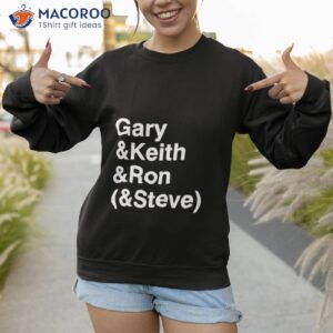 danielle sepulveres wearing gary keith ron steve shirt sweatshirt 1