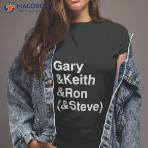 Danielle Sepulveres Wearing Gary Keith Ron Steve Shirt