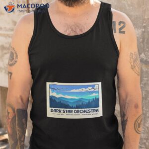 dark star orchestra july 7 9 2023 snow king mountain jackson hole wy shirt tank top