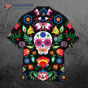 Day Of The Dead Amazing Sugar Skull Hawaiian Shirts