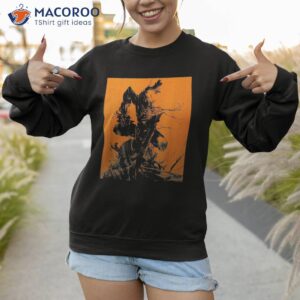 dc comics halloween scarecrow orange poster shirt sweatshirt 1