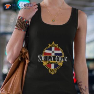 de la cruz family dominican republic flag shirt tank top 4